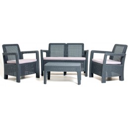 Set loungue antracita