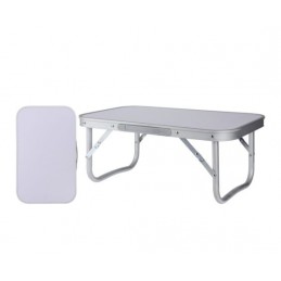 Mesa plegable camping blanca