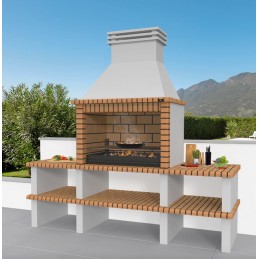 Barbacoa hormigón con...