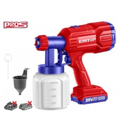 Pistola pintura batería 20V...