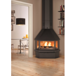 Chimenea metálica CM 300R...