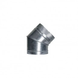 Codo galvanizado 400/45