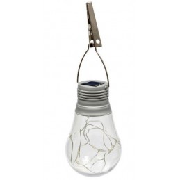 Bombilla solar 8 luces led
