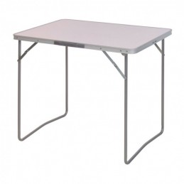 Mesa plegable camping blanca