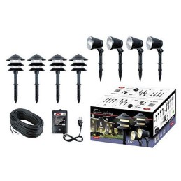 Set 4 focos + 4 lámparas...