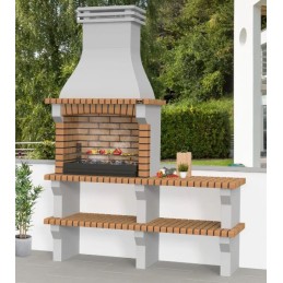 Barbacoa hormigón con...