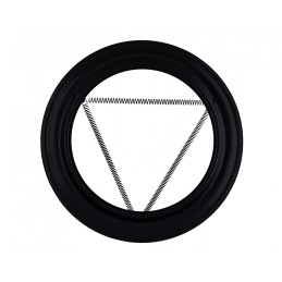 Embellecedor negro mate 120