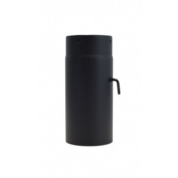 Tubo regulador negro mate 150