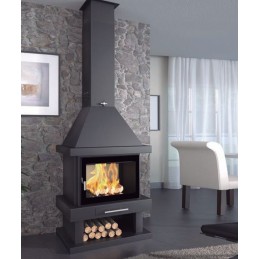 Chimenea Leña Frontal - C-200K