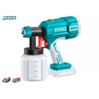Pistola de pintura con batería